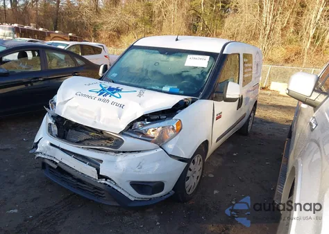 2019 Ram Promaster City Tradesman Slt из США, поврежденный, VIN ZFBHRFBB9K6M33992